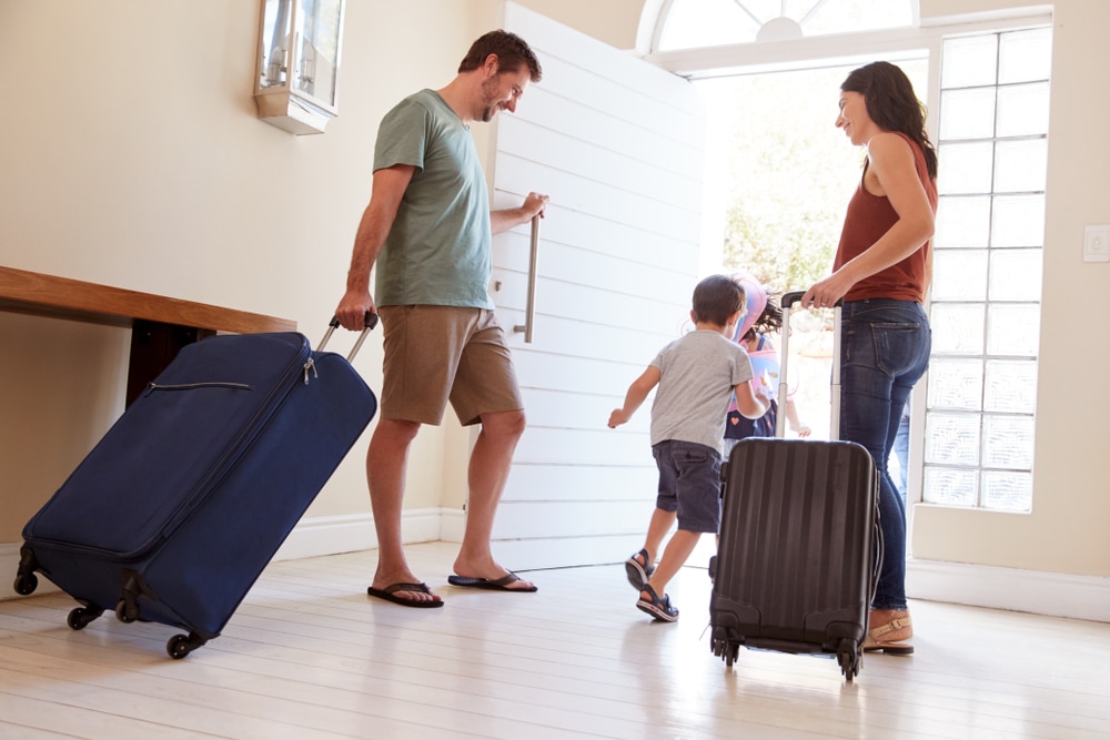 a family is going on vacation