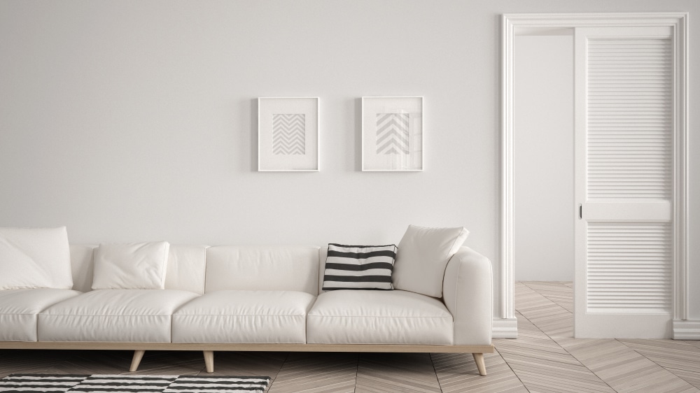 how to clean a white couch