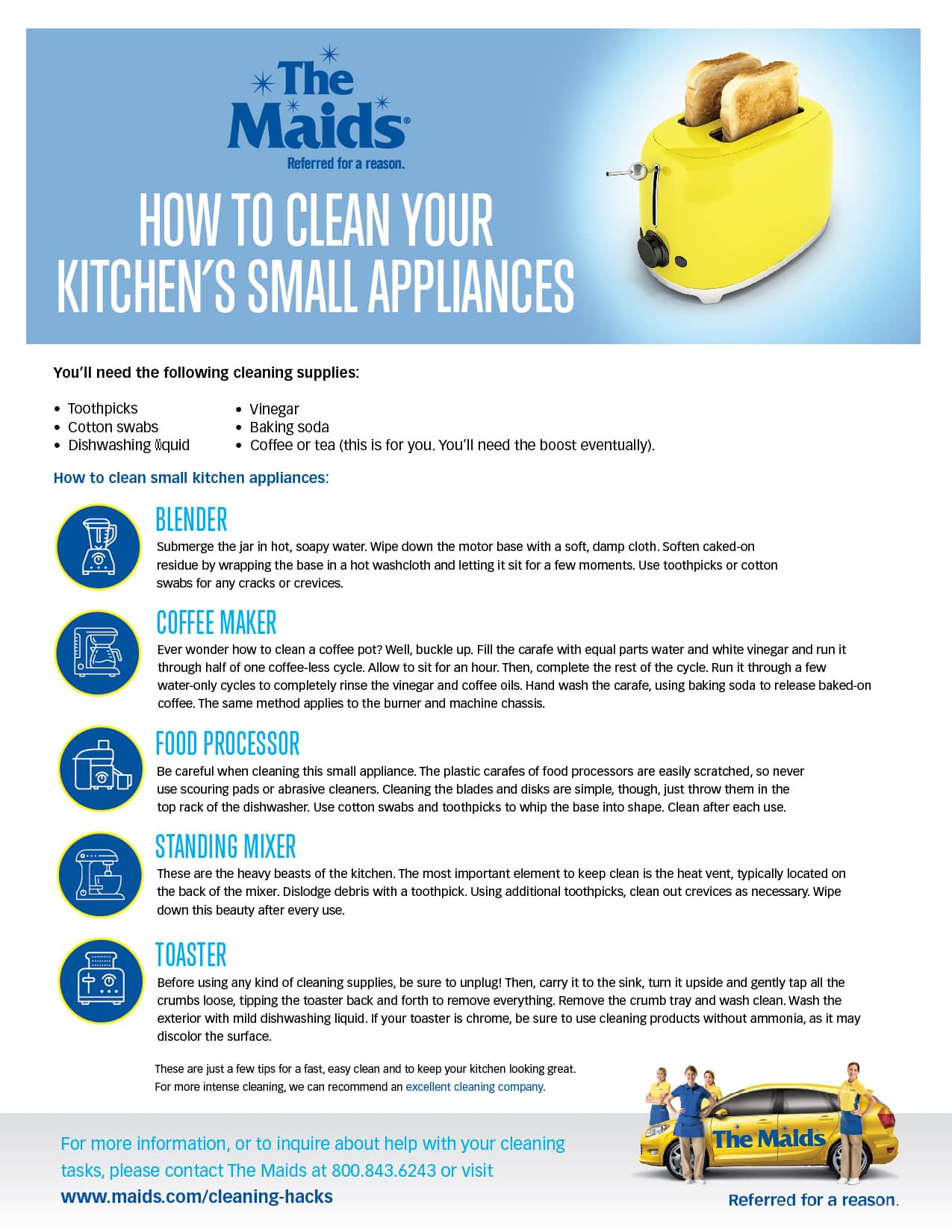 Tips For Cleaning Appliances Of All Types