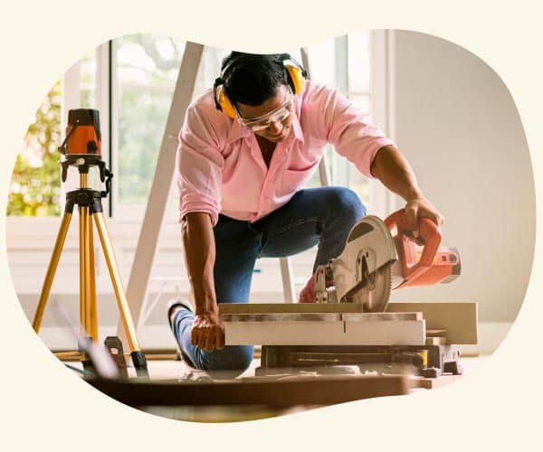 Maids cleaning a client's house